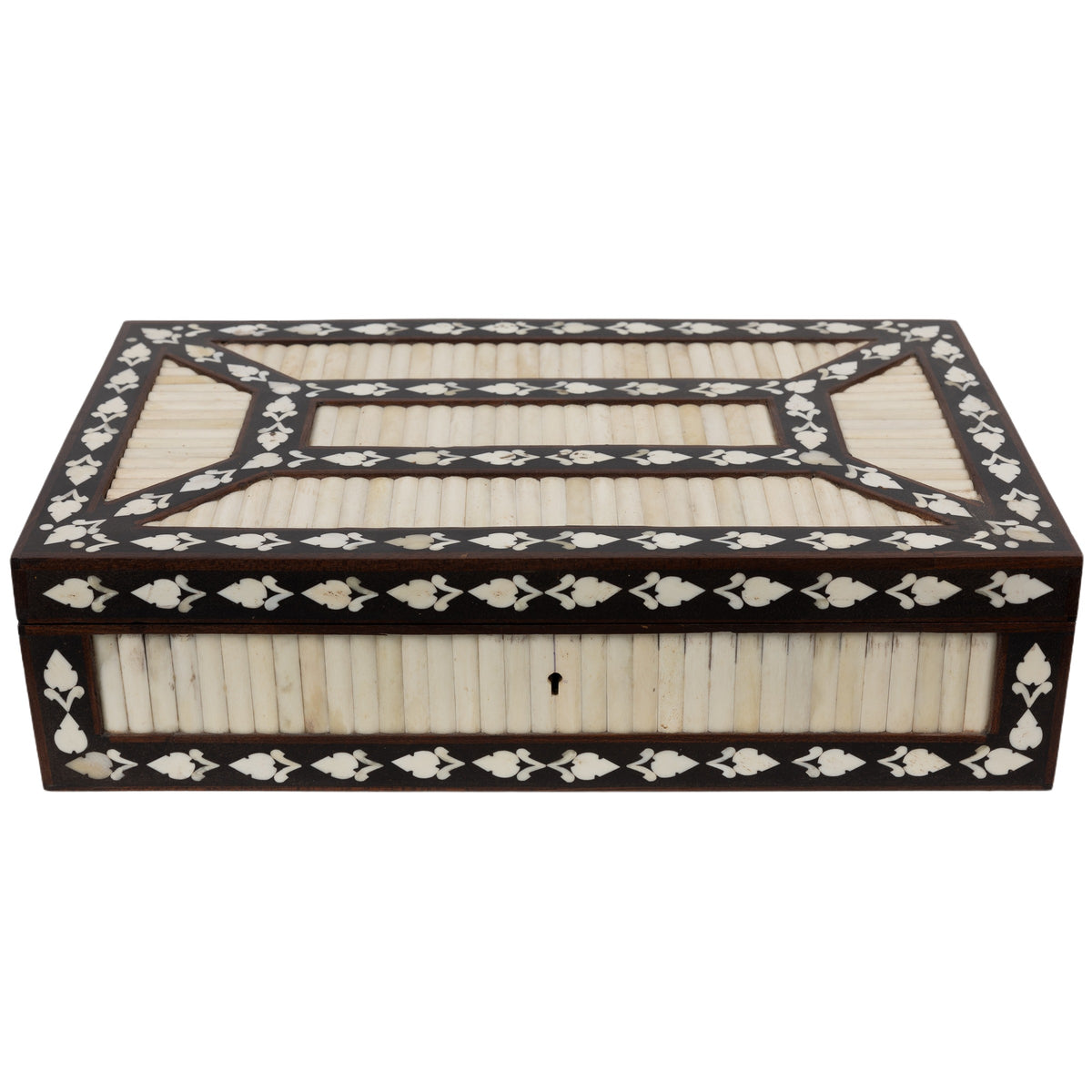 Clara Teak Wood And Bone Box