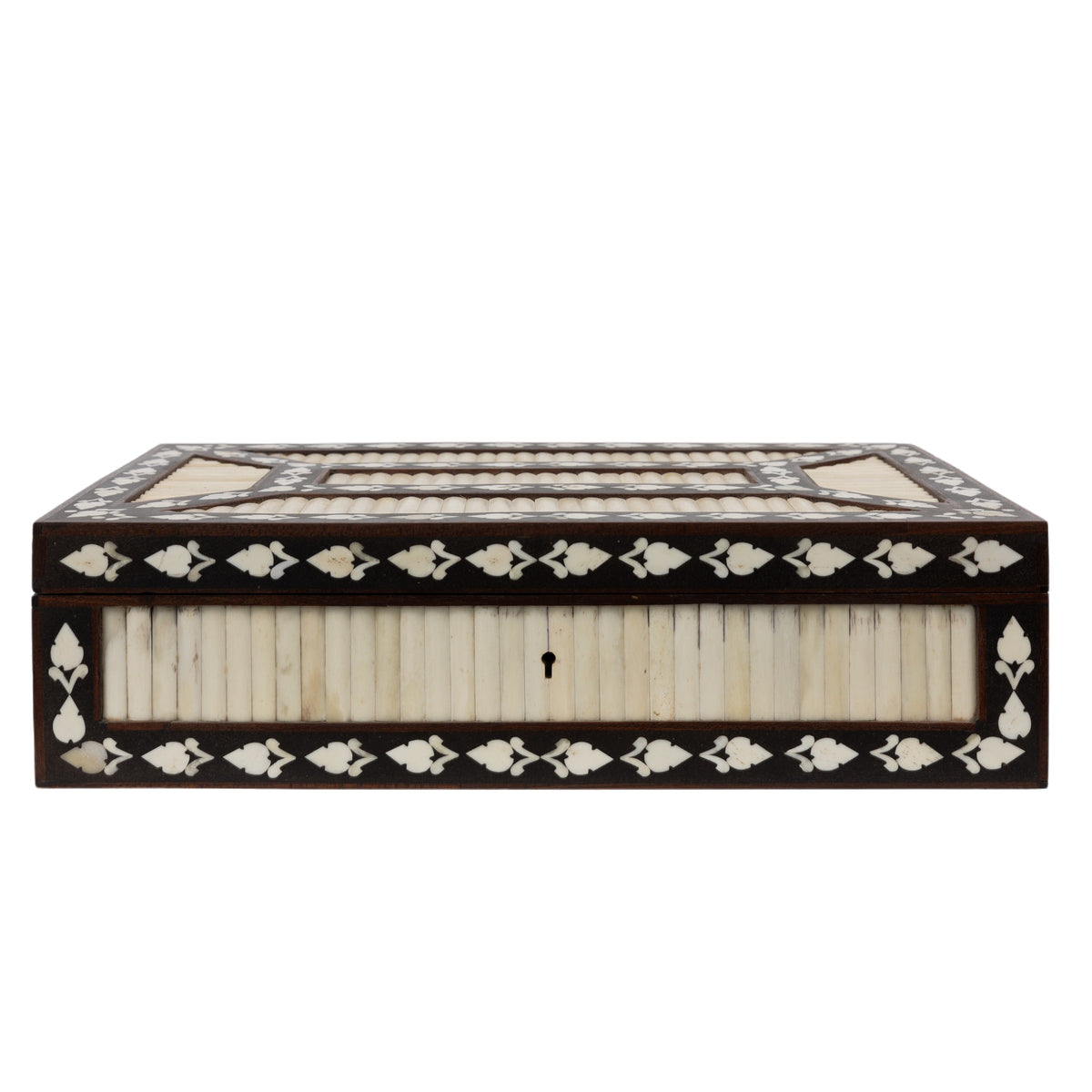 Clara Teak Wood And Bone Box