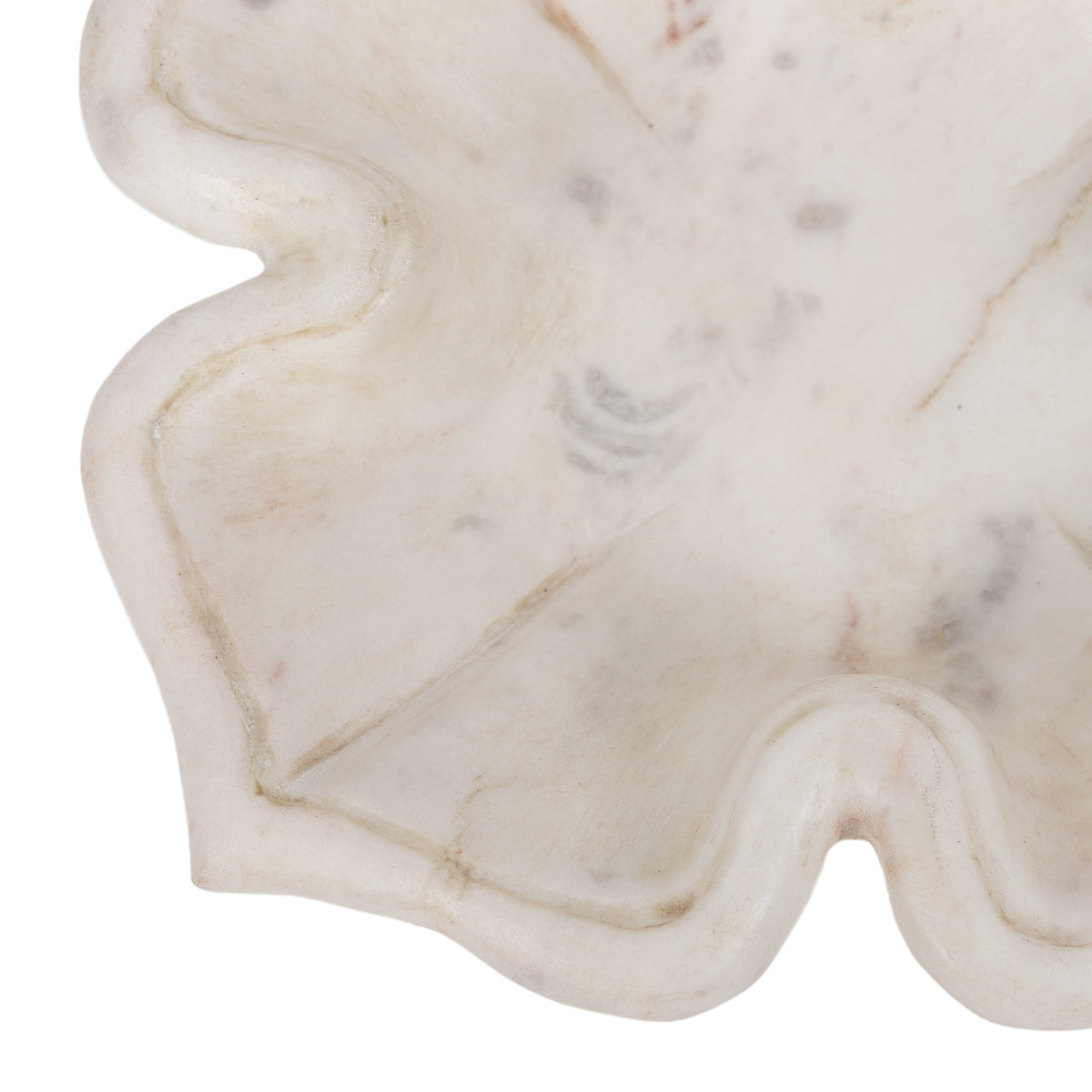 Marble Floral Bowl - Large