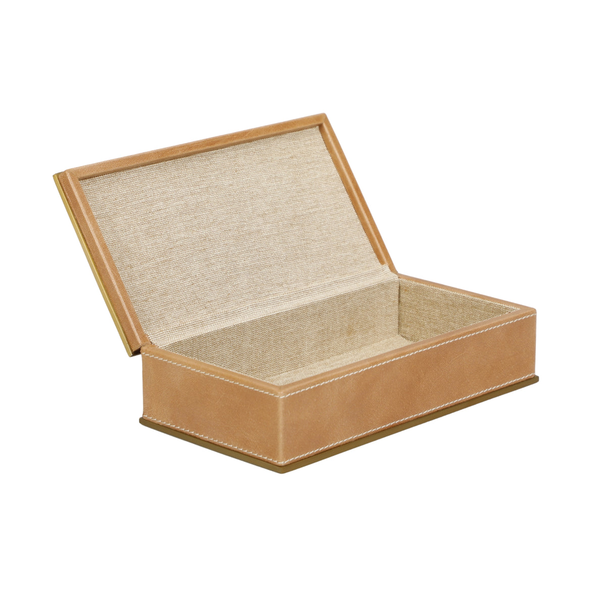 Saddle Leather Box