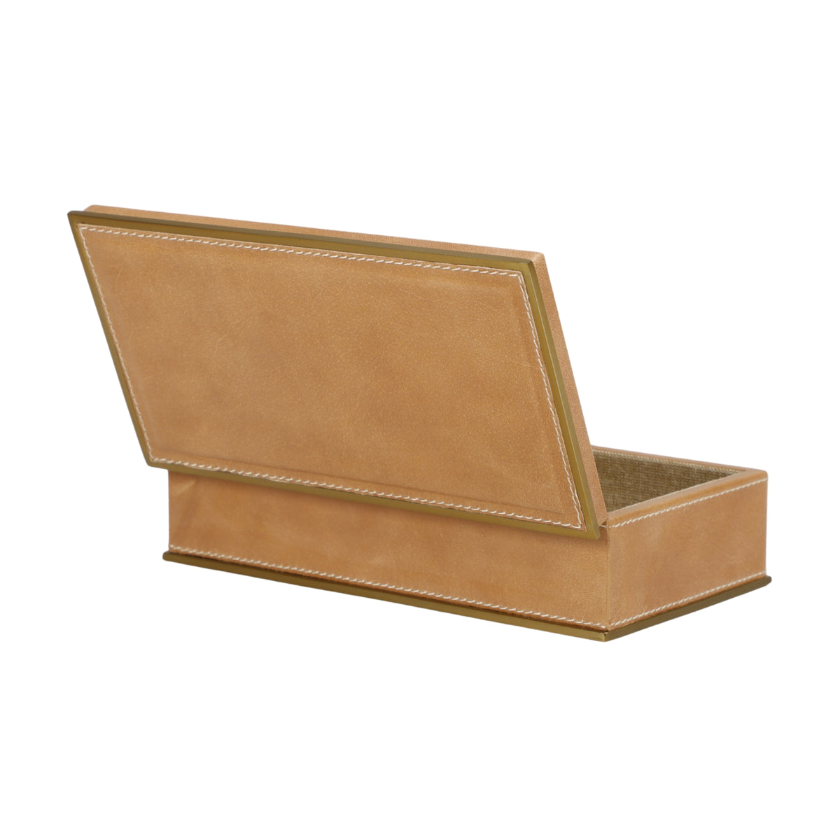 Saddle Leather Box
