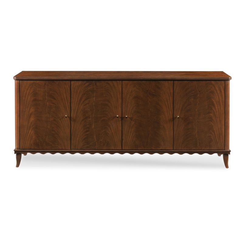 Alexandra Scalloped Timber Sideboard