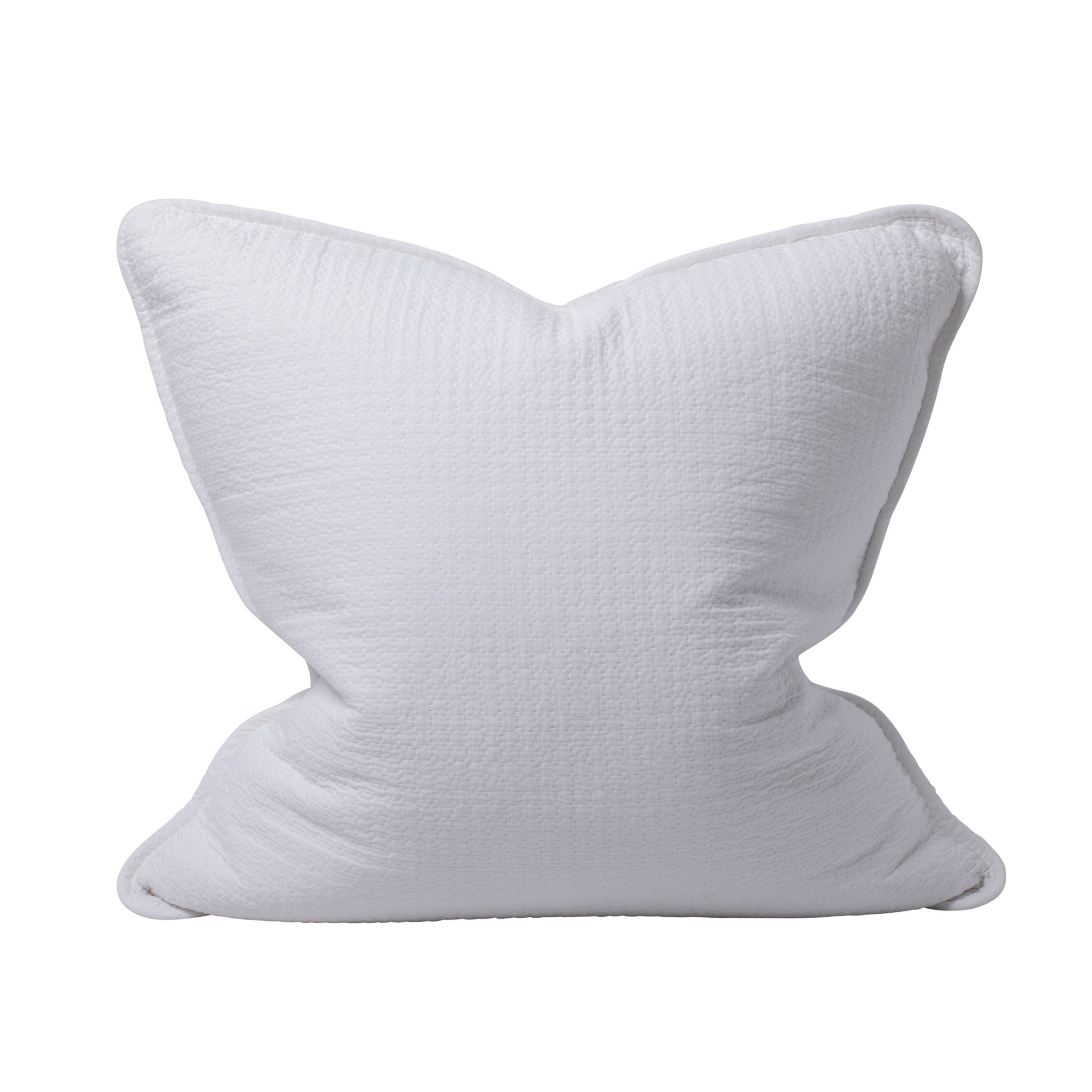 Liza Eurocase White (Cover Only) Set of 2