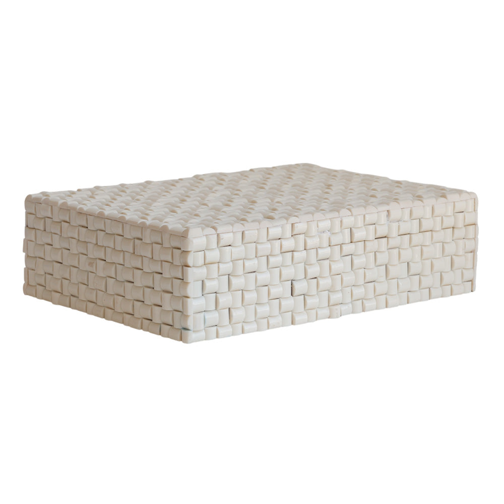 Arden Cream Textured Box