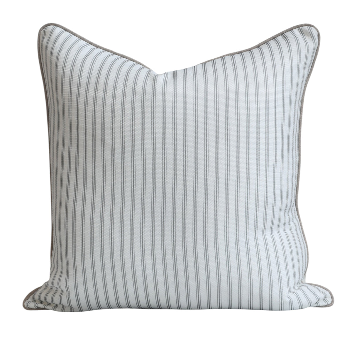 Blue & Green Peony Cushion
