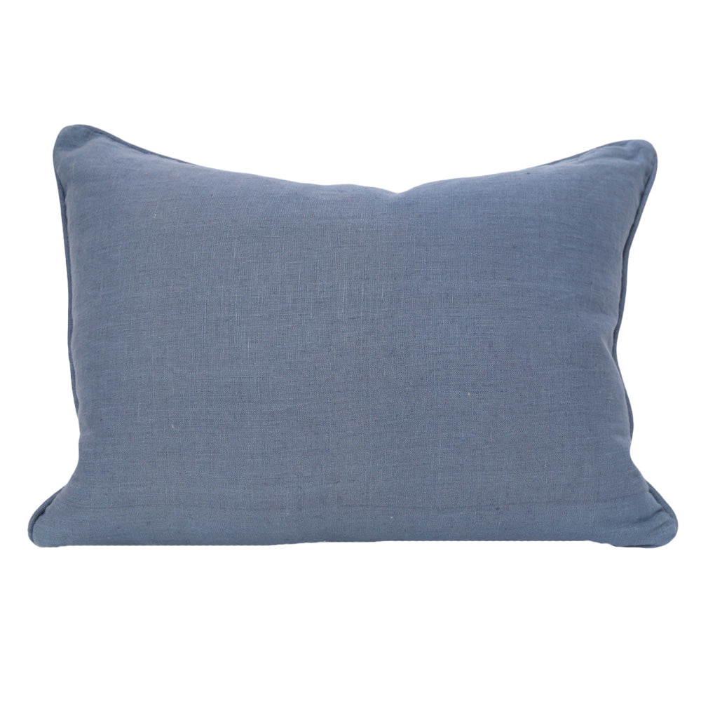 Blue Rect Cushion Stripe Border