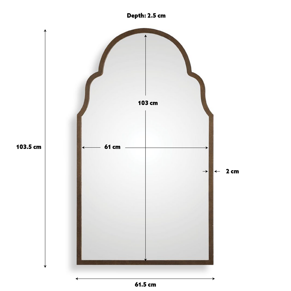 Brayden Arch Mirror