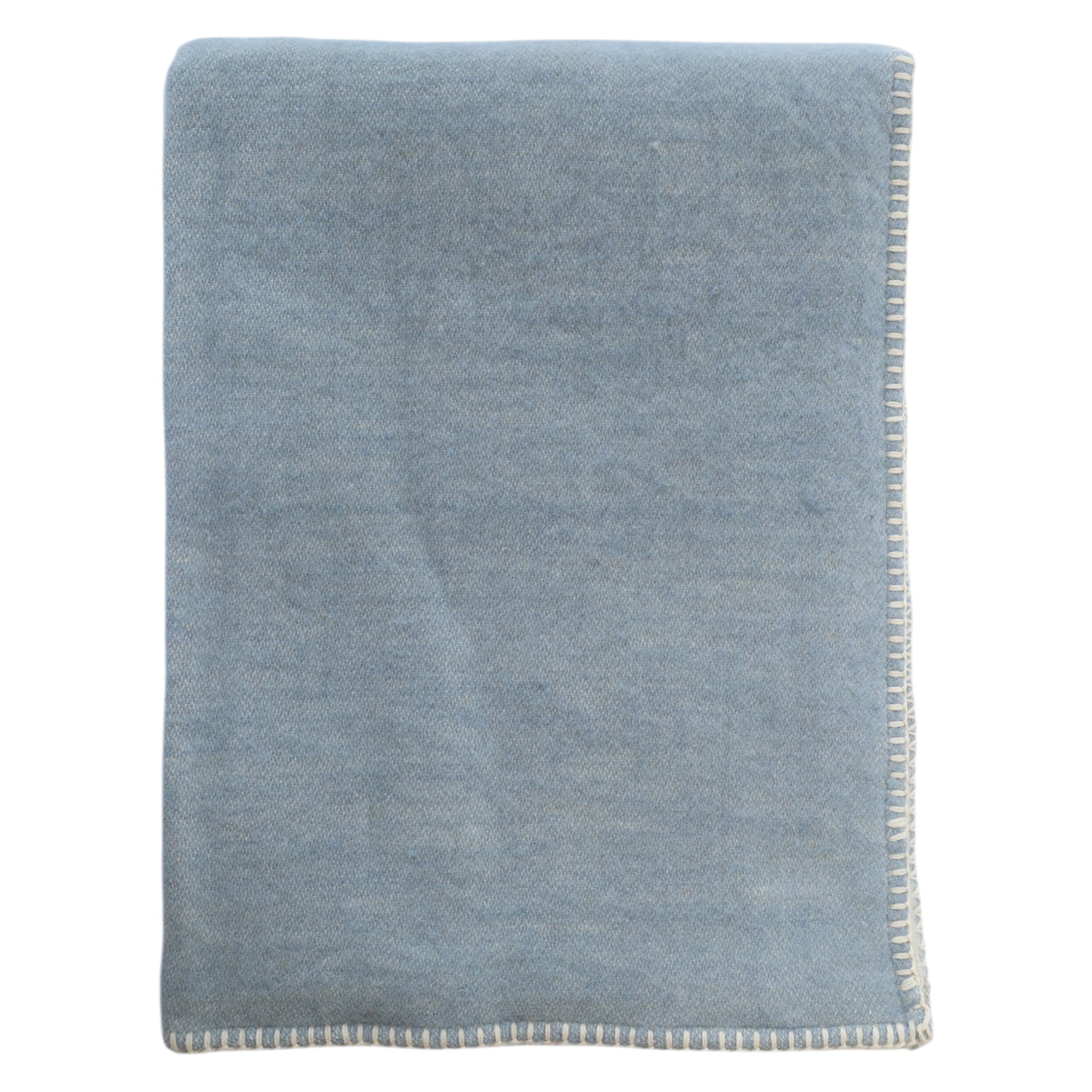 Brushed Throw Pale Blue