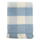 Buffalo Check Throw Pale Blue