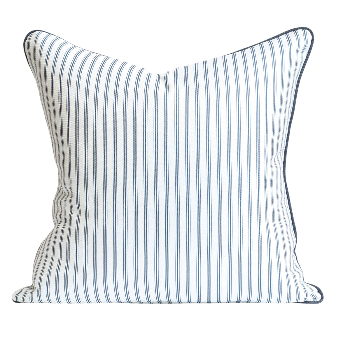 Choc & Blue Floral Cushion