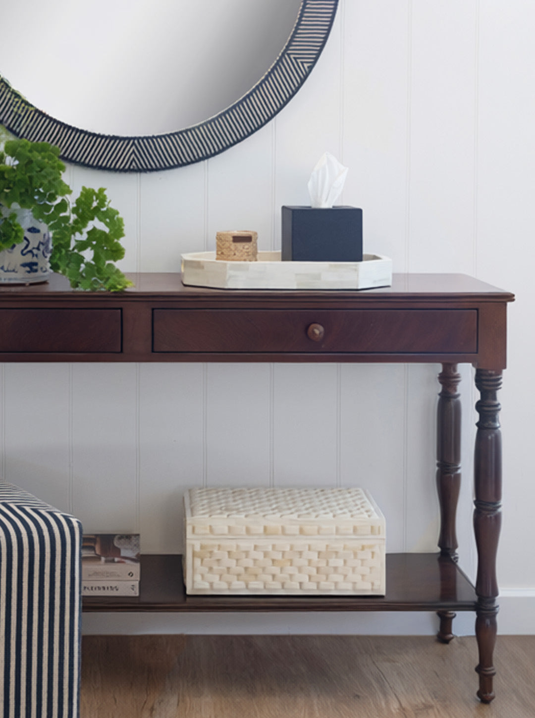 Cora Tiled Bone Box