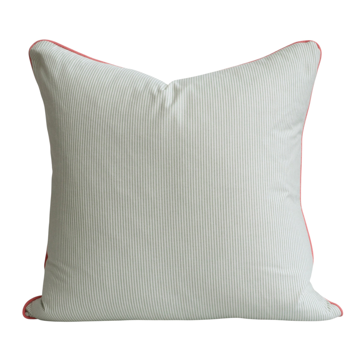 Daphne Green & Pink Floral Cushion