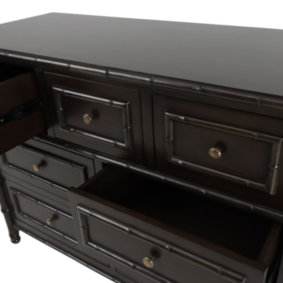 Faux Bamboo Chest of Drawers