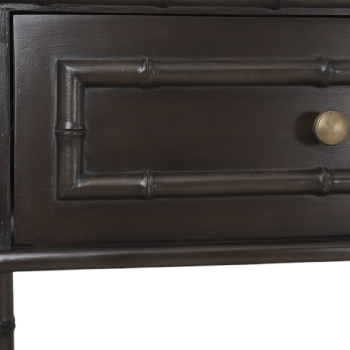 Faux Bamboo Long Console
