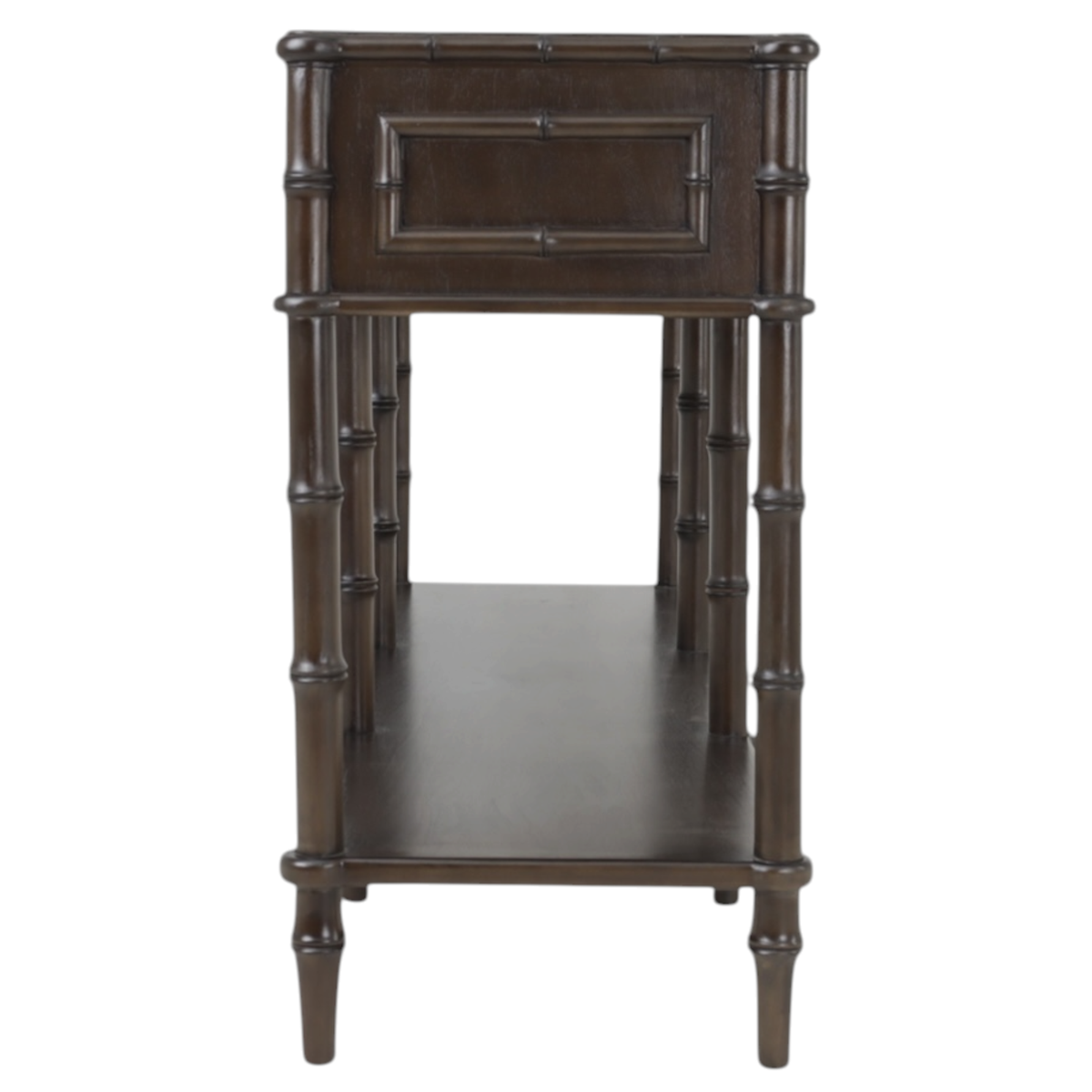 Faux Bamboo Long Console