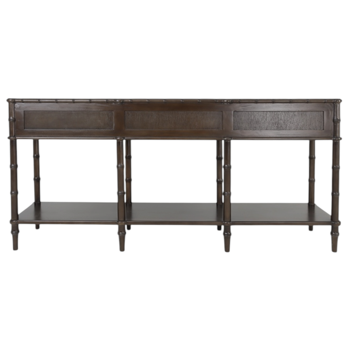 Faux Bamboo Long Console