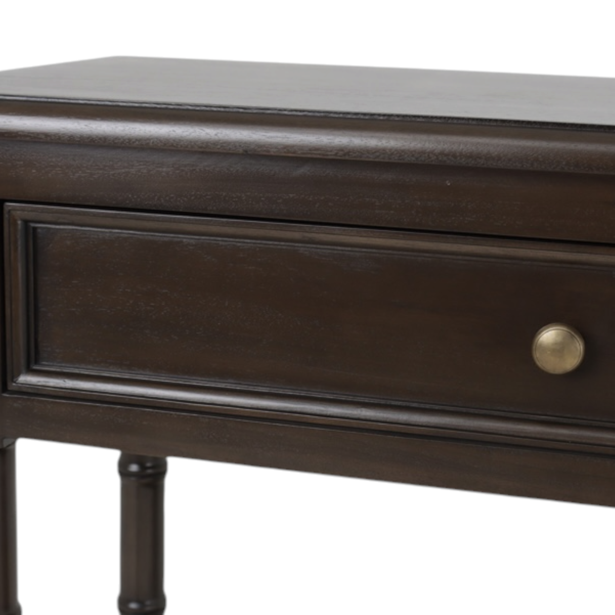 Faux Bamboo Console