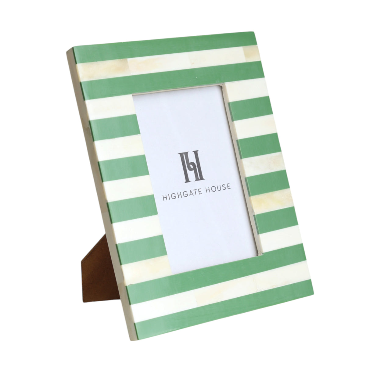 Green Striped Photo Frame