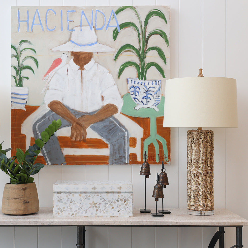 Marina Woven Lamp