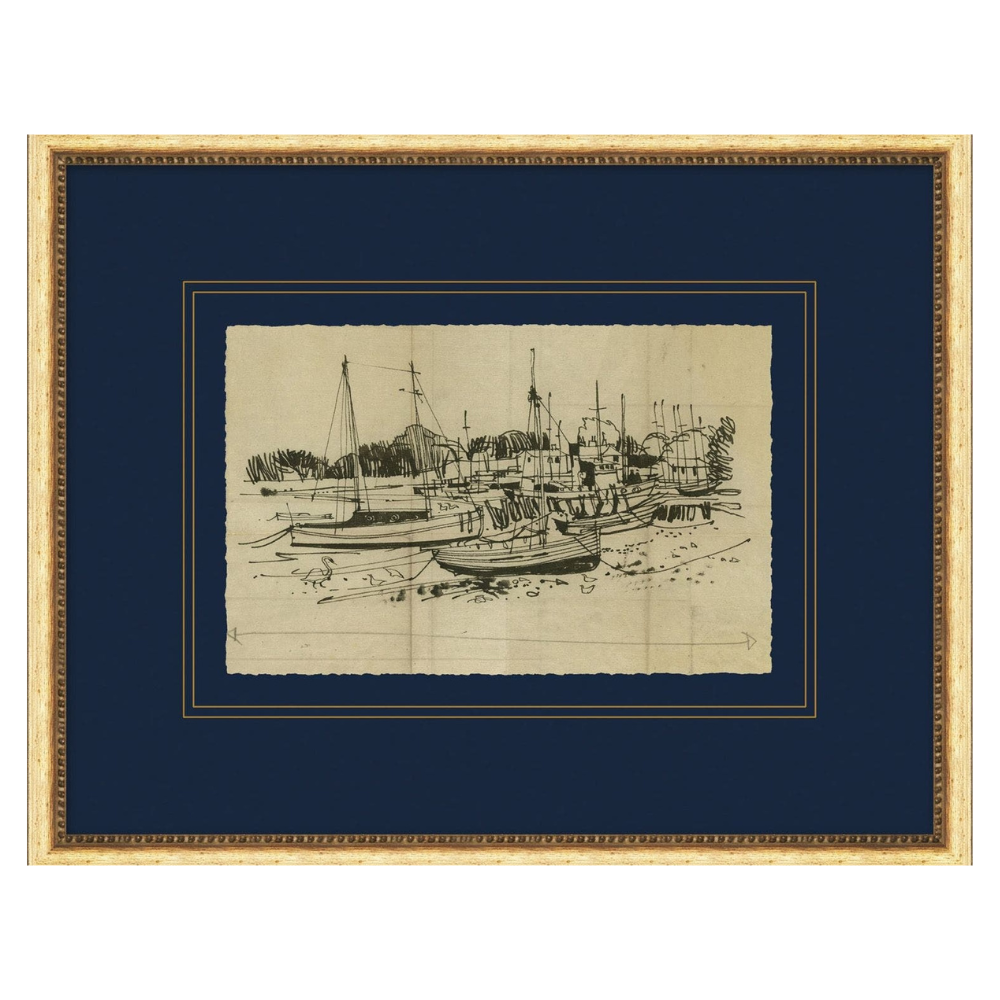 Harbour Boat Sketch 3