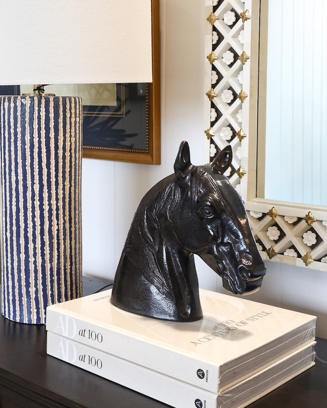 Bronze Horse Sculpture