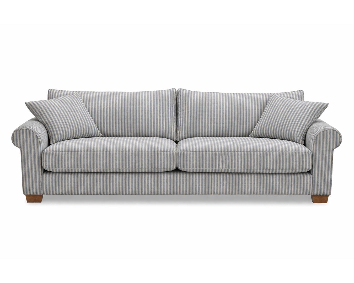 Idaho Sofa Blue Stripe