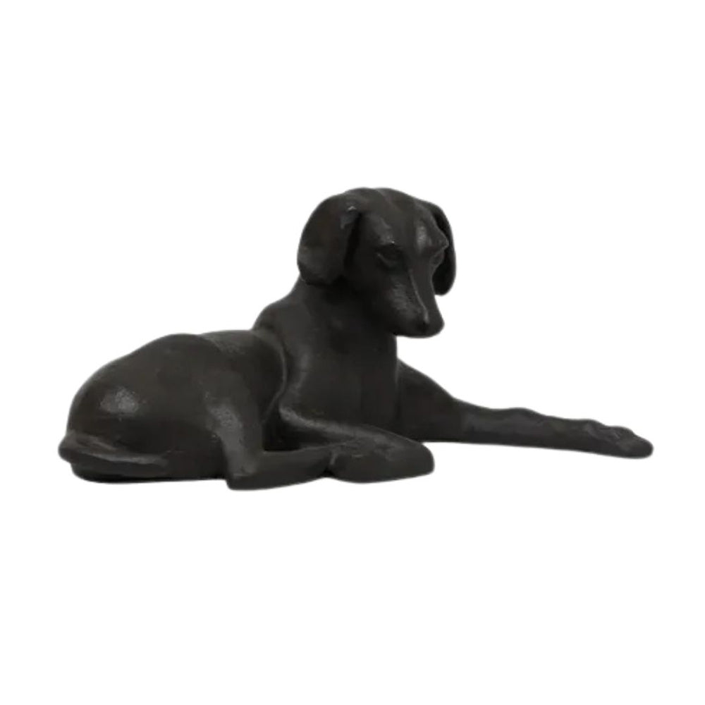 Laying Dog Sculpture