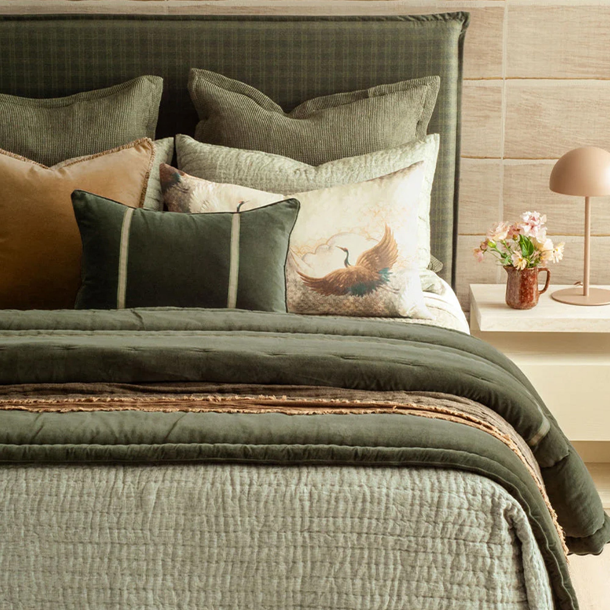 Luchesi Olive Comforter