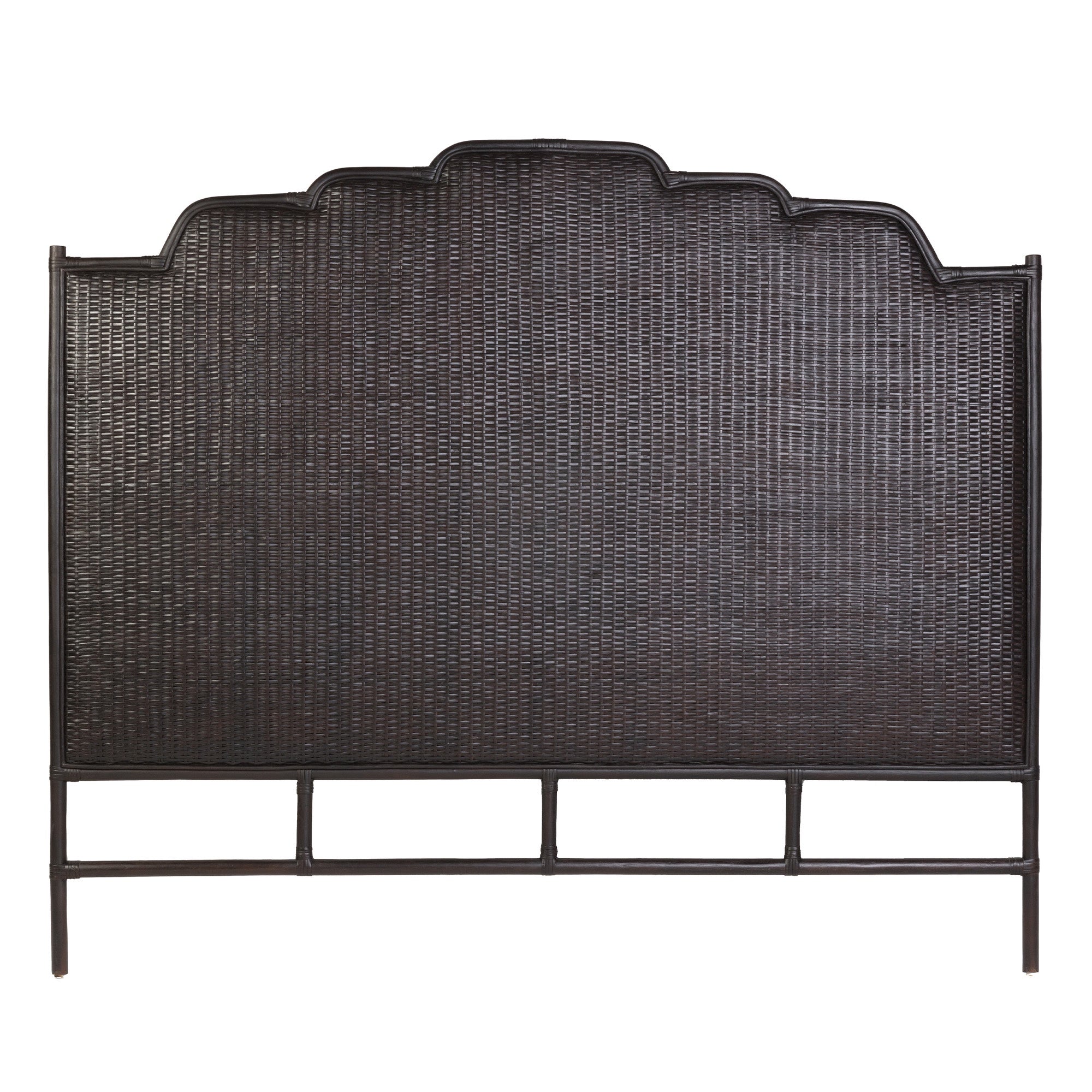 Miami Rattan Bedhead Coffee Bean