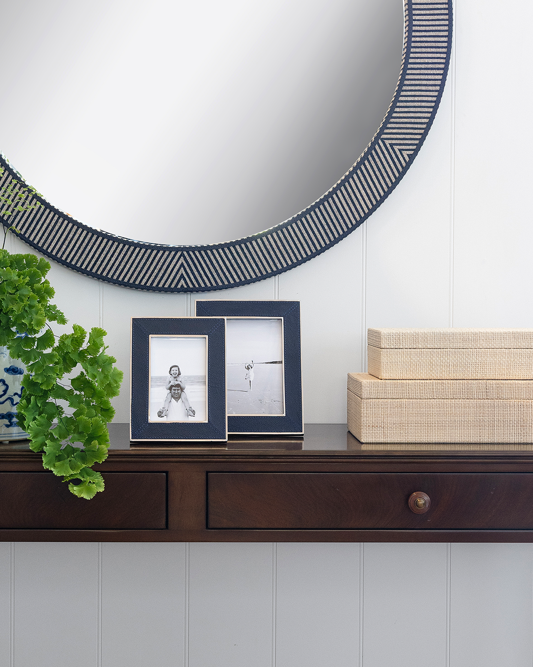 Natural Raffia Box