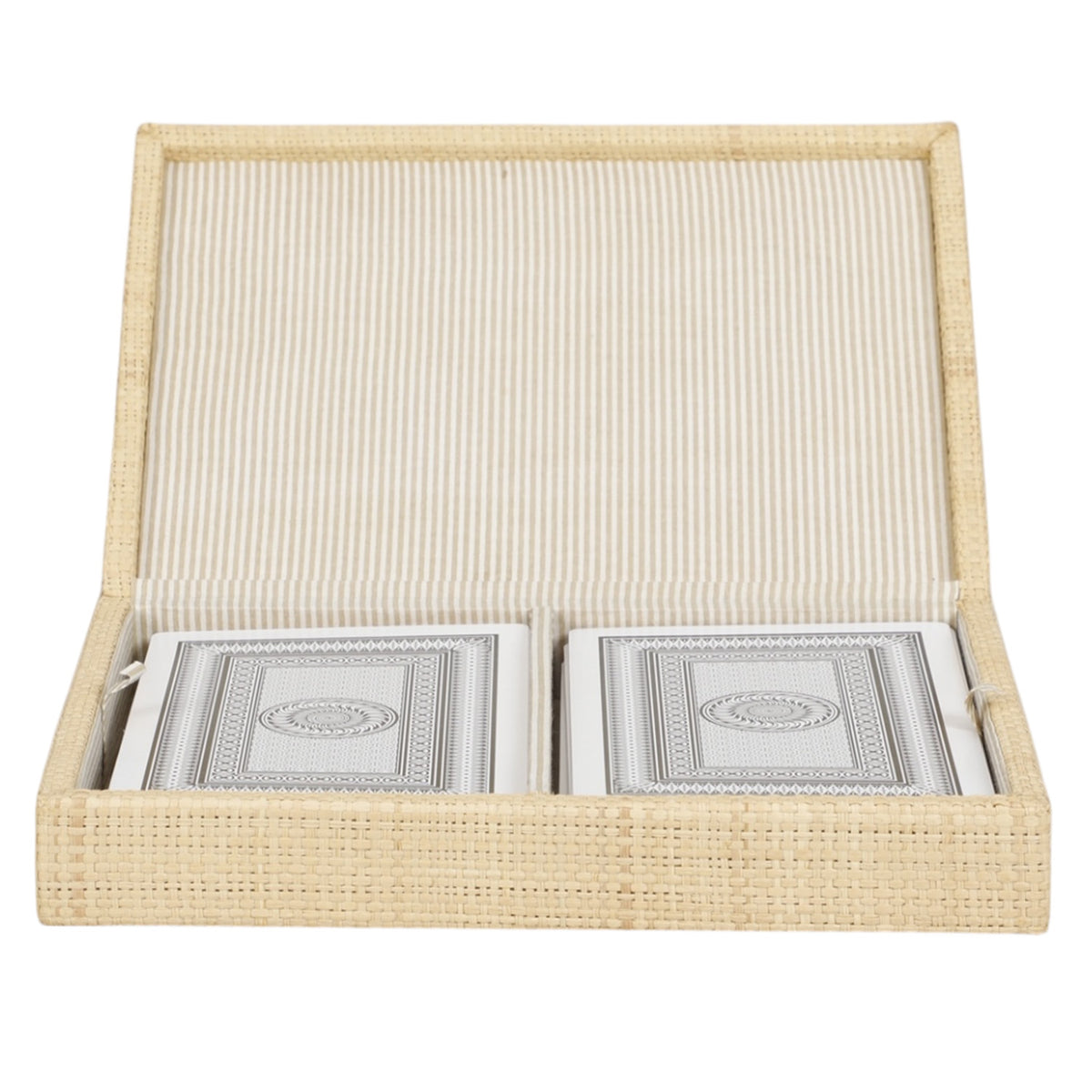Natural Raffia Card Box