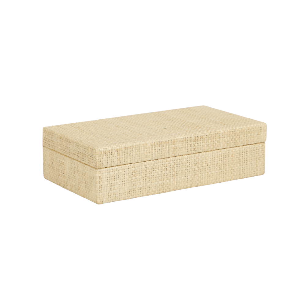 Natural Raffia Box