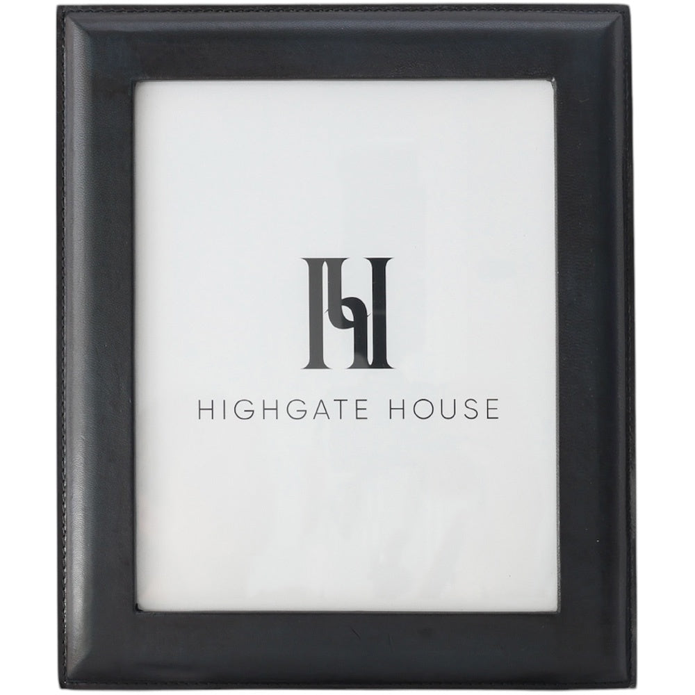 Navy Leather Photo Frame 8x10