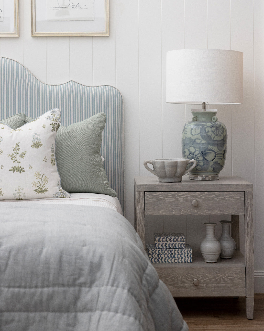 Nellie Bedhead Blue Stripe