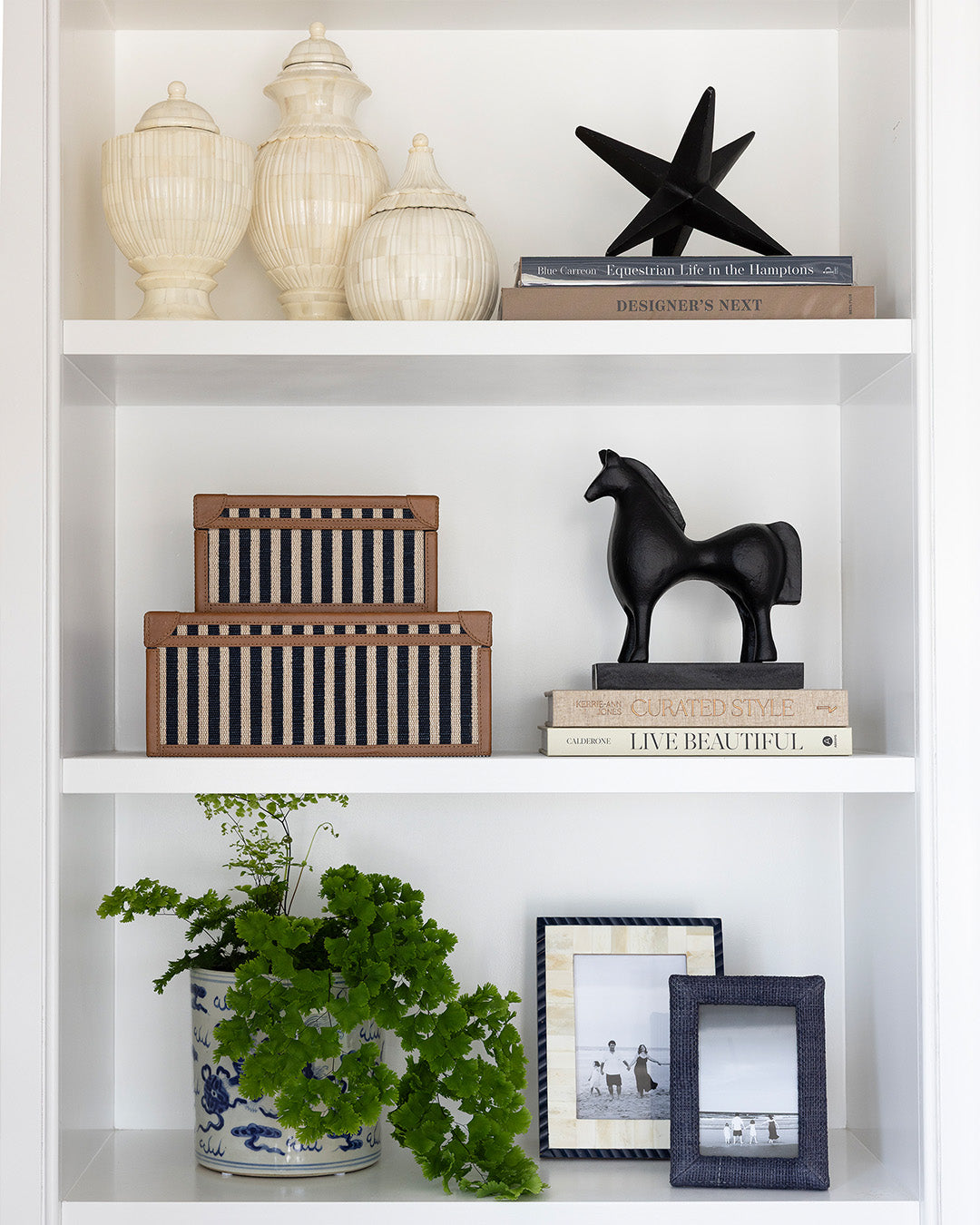 Oliver Navy Stripe Box