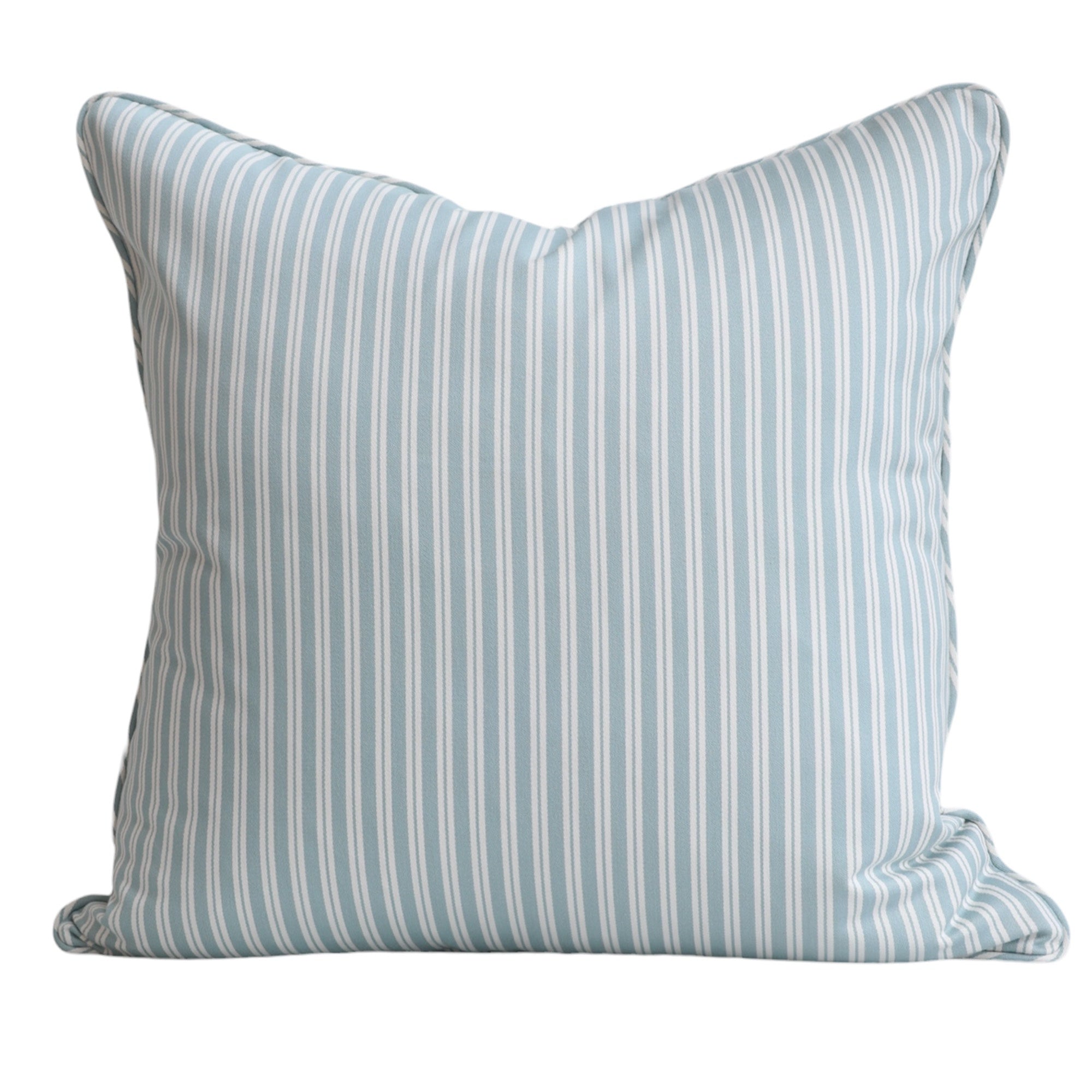 Pale Blue Classic Stripe Cushion