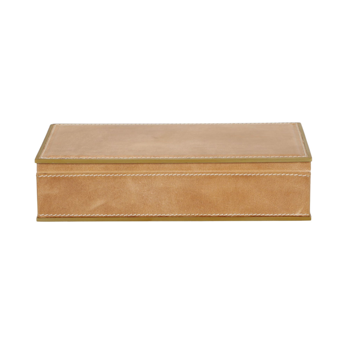 Saddle Leather Box