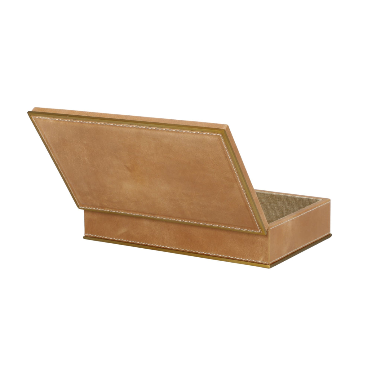Saddle Leather Box