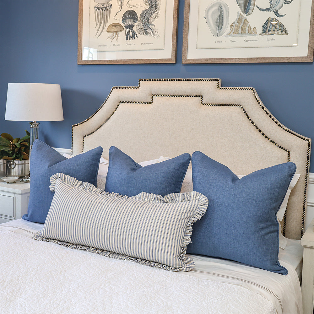 Seamist Ruffled Lumbar Cushion