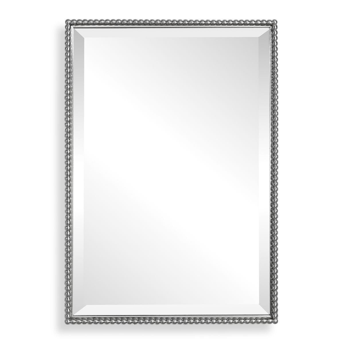 Sherise Brushed Nickel Mirror