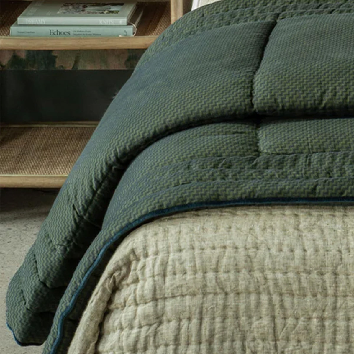 Tobiishi Spruce Green Comforter