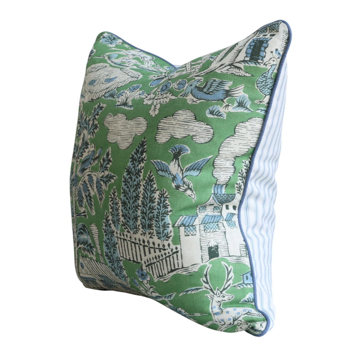 Green Village Cushion