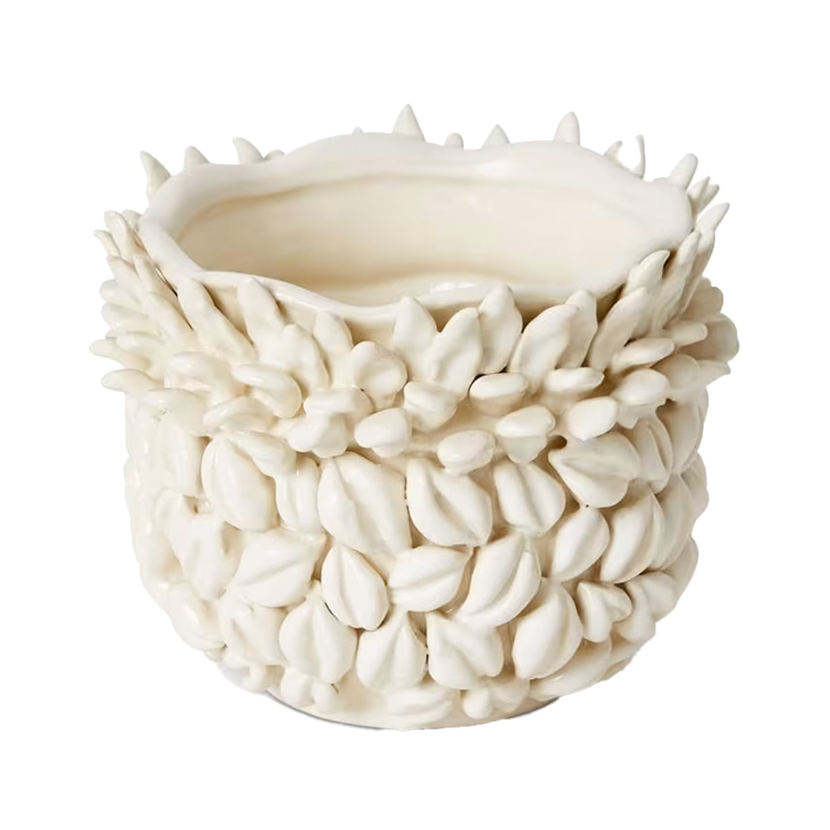 White Shell Vase