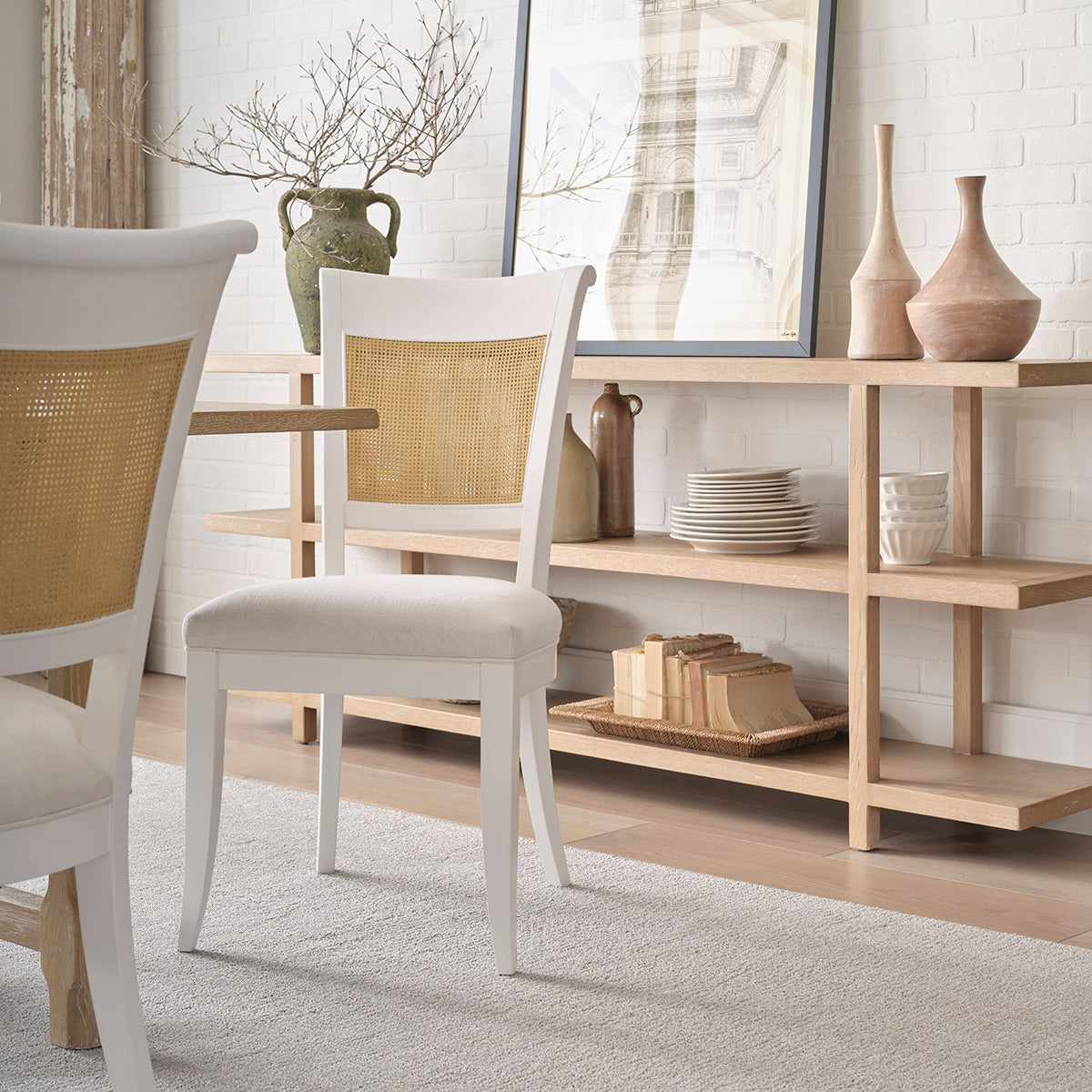 Theodore White Dining Chair
