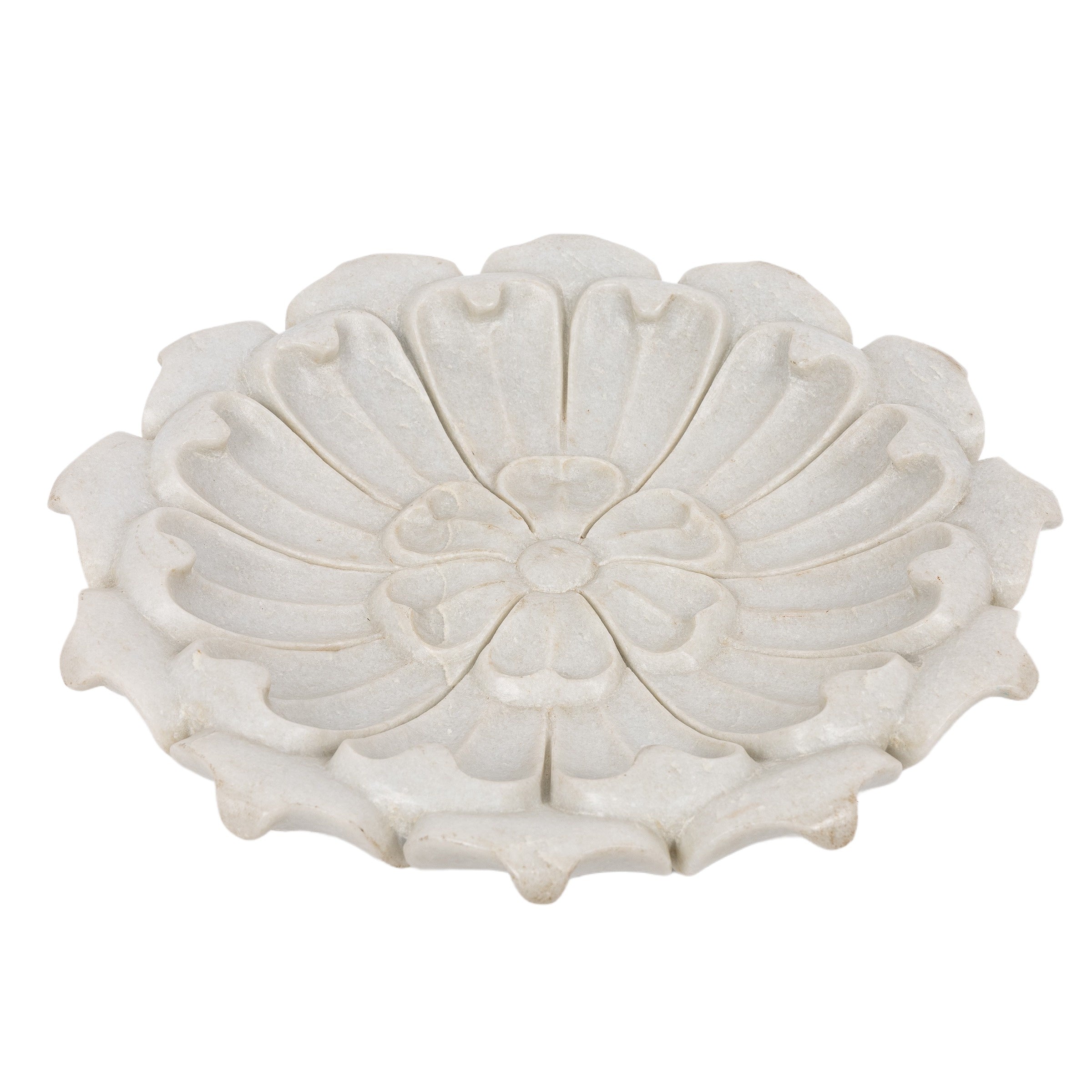 Marble Detailed Flower Bowl