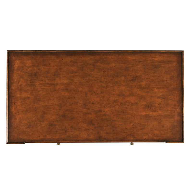 Evelyn Dark Timber Desk