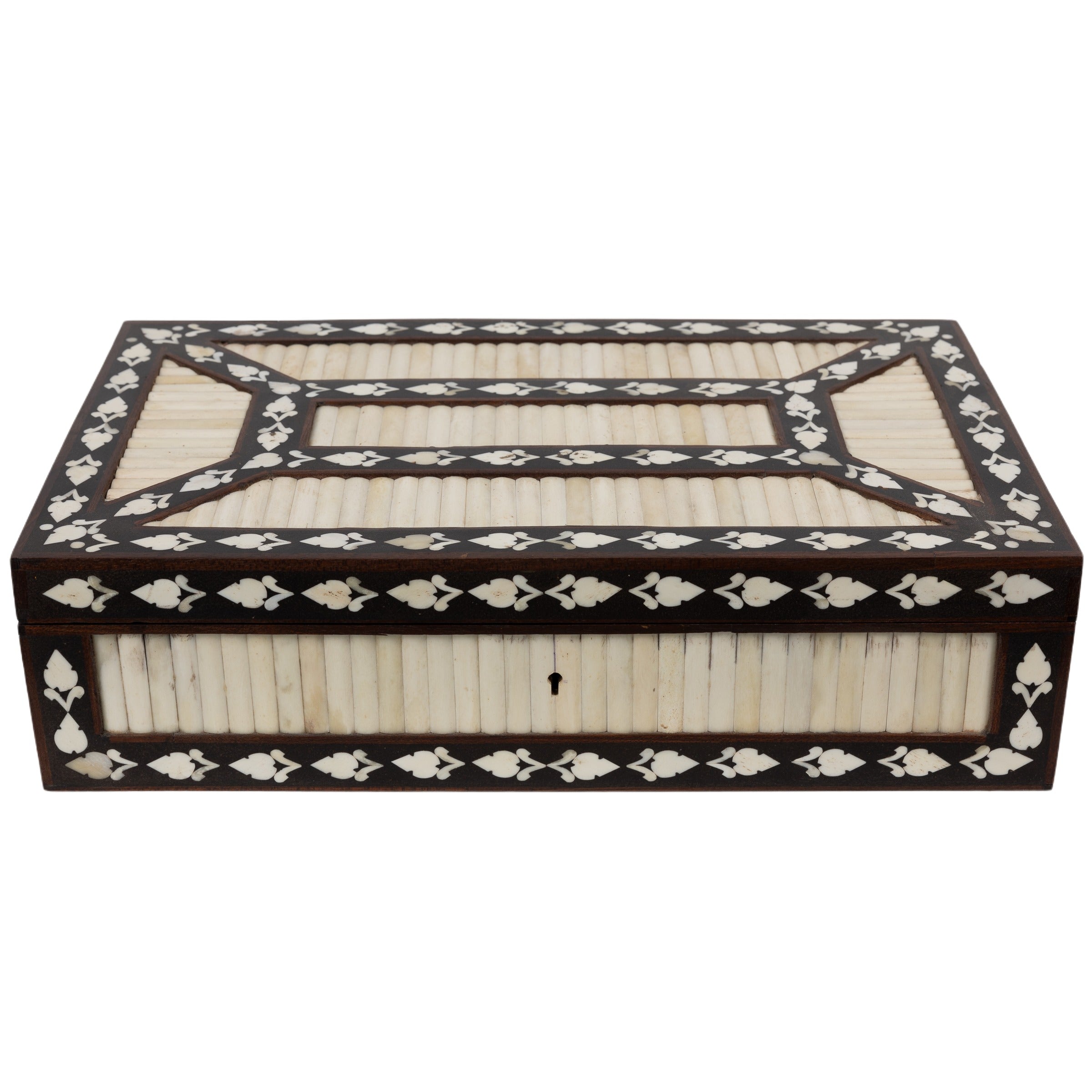 Clara Teak Wood And Bone Box
