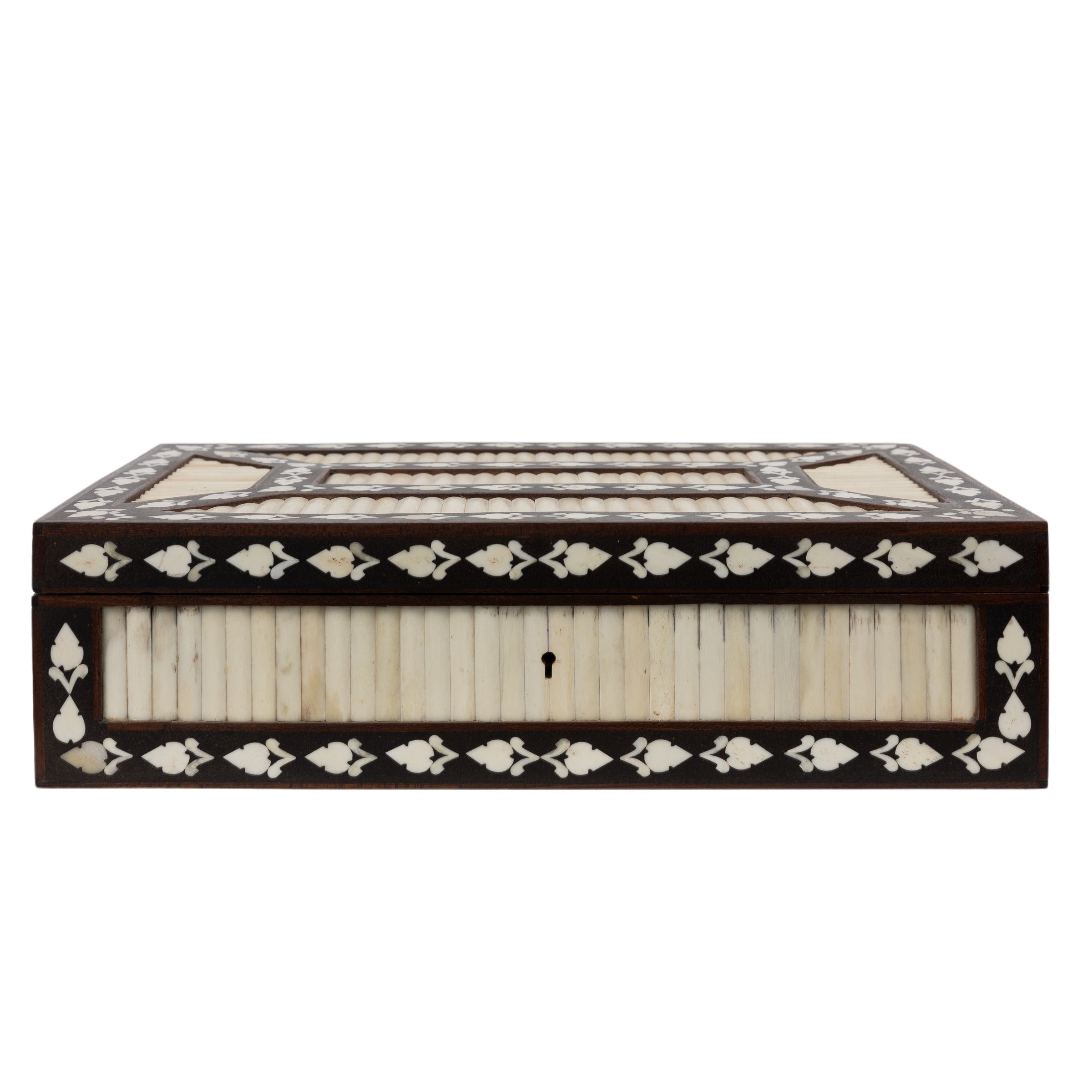 Clara Teak Wood And Bone Box
