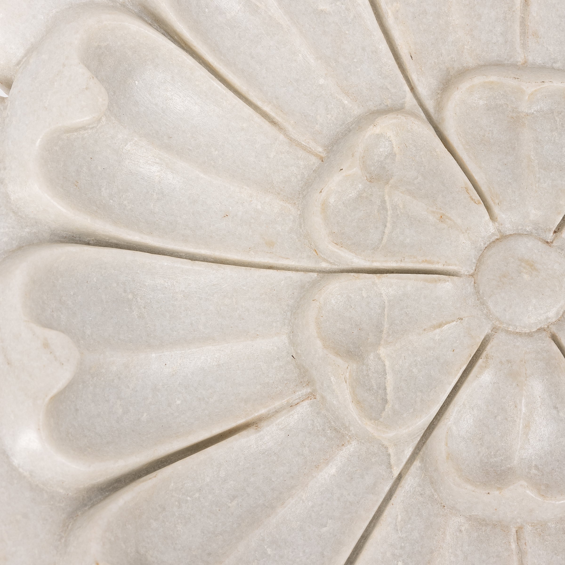 Marble Detailed Flower Bowl