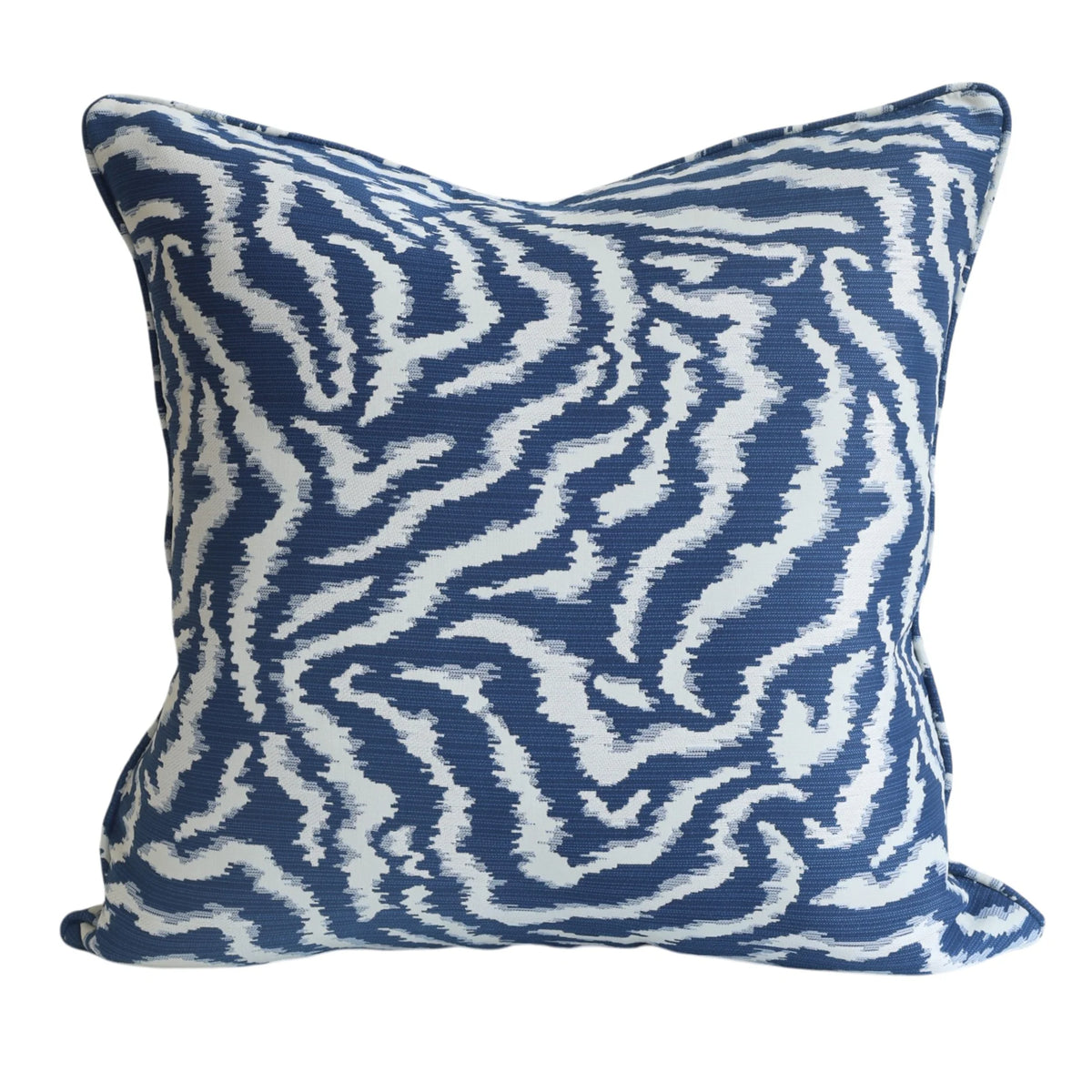 Blue Abstract Outdoor Cushion
